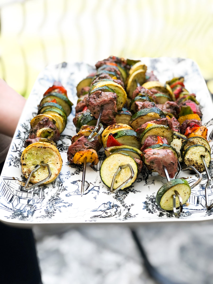 Stew Meat Kabobs Thousand Hills Family Farm